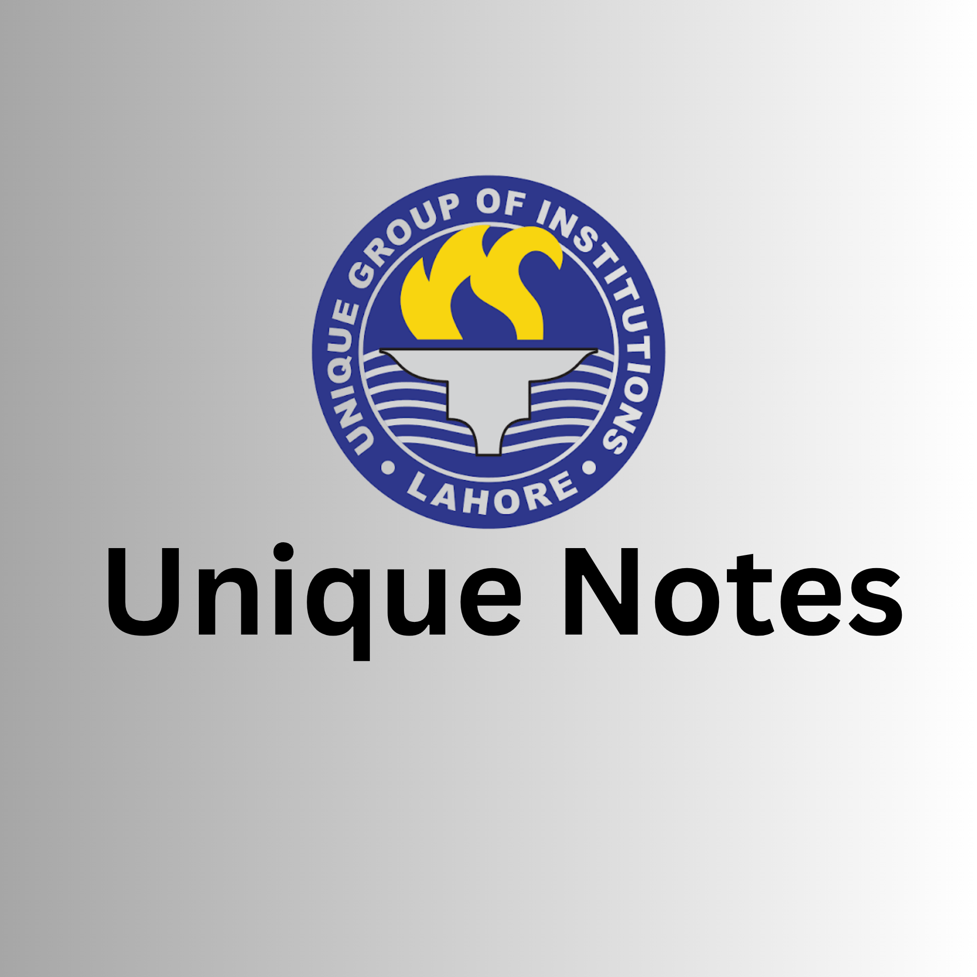 Unique Notes